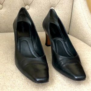 Cole Haan black leather heels